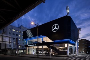 メルセデス・ベンツ　横浜に世界初のEV専売拠点オープン　レンタルサービスも導入