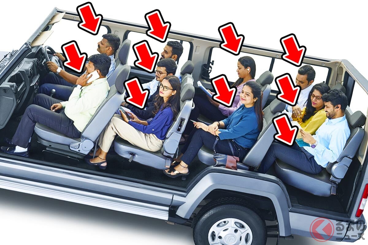 【インド】10人乗れる「大型SUV」シティラインがスゴイ！ 見た目は“超高級車”だけど約270万円！ 斬新すぎるフォースモーターズの「4列シート車」とは！
