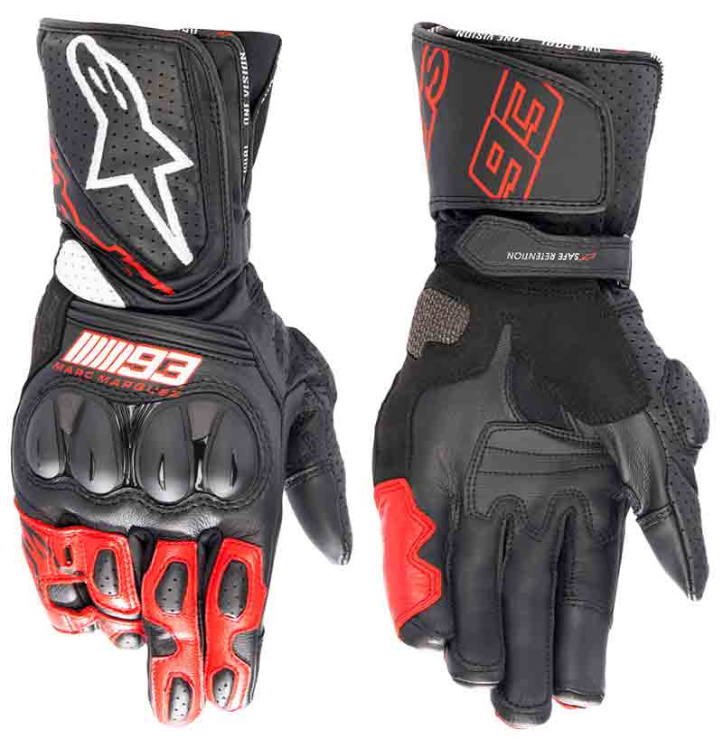 有名人芸能人】 美品！アルパインスターズ グローブ 93 マルケスモデル