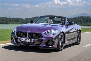 BMW、オープンスポーツ「Z4」を改良。ライトやグリル周りのデザインを変更