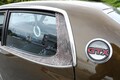 日産610型「ダットサン・ブルーバード」は威圧感あるノーズがカッコいい！ Jラインに施したヘビ皮がポイントです