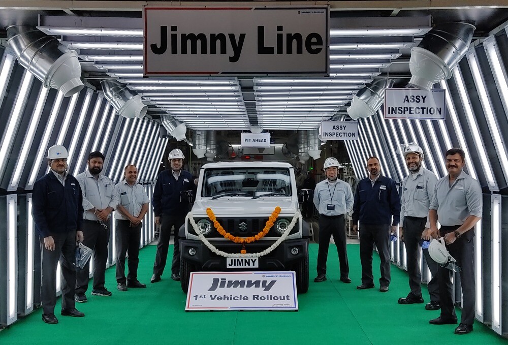 【世界的人気を受けて】スズキ、インドでジムニーの生産・輸出を開始