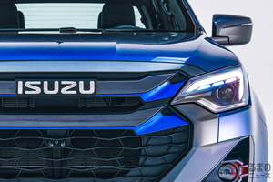 【イギリス】いすゞ“新型”「5人乗り4WD」世界初公開に反響多数!?「かっこいい」「とても素敵」の声も!? 最低地上高210mm！ “ディーゼルエンジン車”骨格を活かした「D-MAX EV」英国に登場