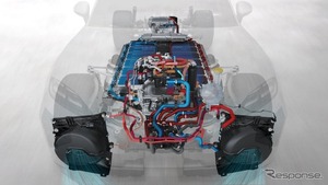 ポルシェ『カイエン』新型のEV、600km超の航続と400kW急速充電実現…間もなくデビューへ