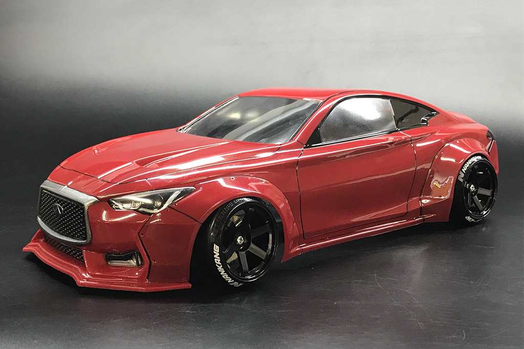 ラジコンボディ　R31HOUSE　インフィニティQ60ボディ ラジコンボディ R31HOUSE インフィニティQ60ボディ - メルカリ