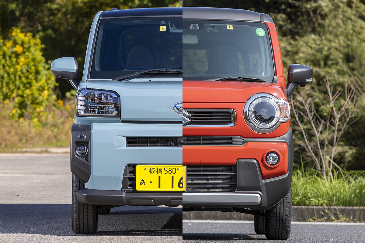 スズキ・ハスラー vs ダイハツ・タフト！　アウトドアの最強「軽SUV」はドッチか徹底比較