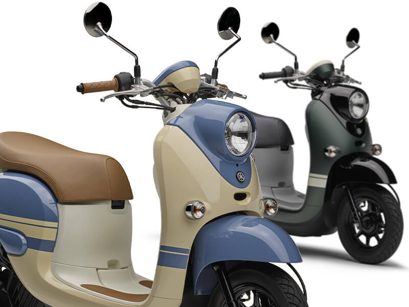 ヤマハ レトロポップなスタイルの原付一種スクーター Vino ビーノ に新色が登場 4 12に発売 バイクブロス 自動車情報サイト 新車 中古車 Carview