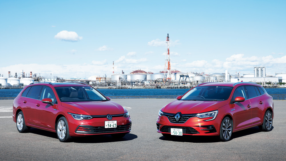 ルノー メガーヌ スポーツツアラー Vs Vw ゴルフ ヴァリアント 使い勝手のいいステーションワゴン対決 Dime 自動車情報サイト 新車 中古車 Carview