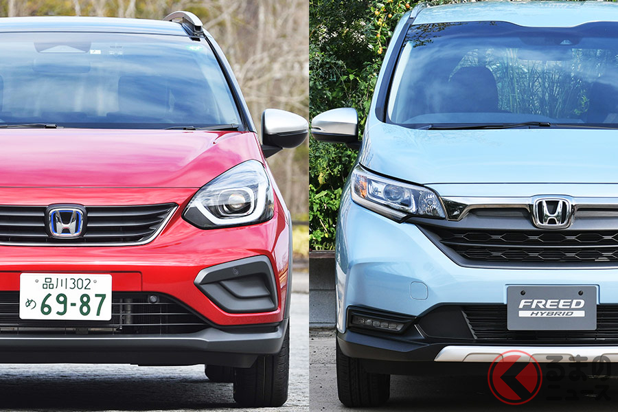 意外なsuv風モデルがライバル関係 ホンダ フリード と フィット どっちを選ぶ くるまのニュース 自動車情報サイト 新車 中古車 Carview