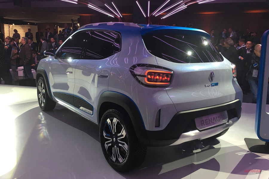 ルノーK-Ze発表　SUV風の小型EV　中国市場を意識