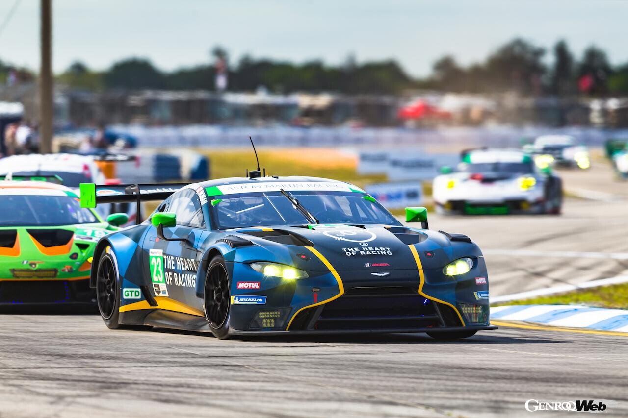 アストンマーティン ヴァンテージ GT3、セブリング12時間レースで3位表彰台を獲得