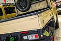 “ランクル”な「軽トラ」公開!? オシャベージュ＆黒顔化の軽トラSUV！ 282万円の「HARD CARGO コンプリートスペシャルモデル ランクル70ベージュ＆ラプターライナー」実車登場