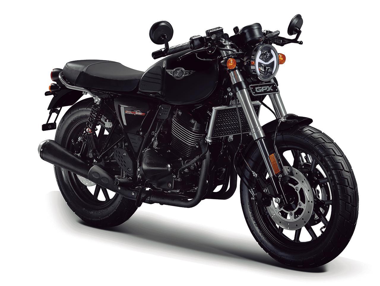 Gpx レジェンド250ツイン いま日本で買える最新250ccモデルはコレだ 最新250cc大図鑑 Vol 060 年版 Webオートバイ 自動車情報サイト 新車 中古車 Carview