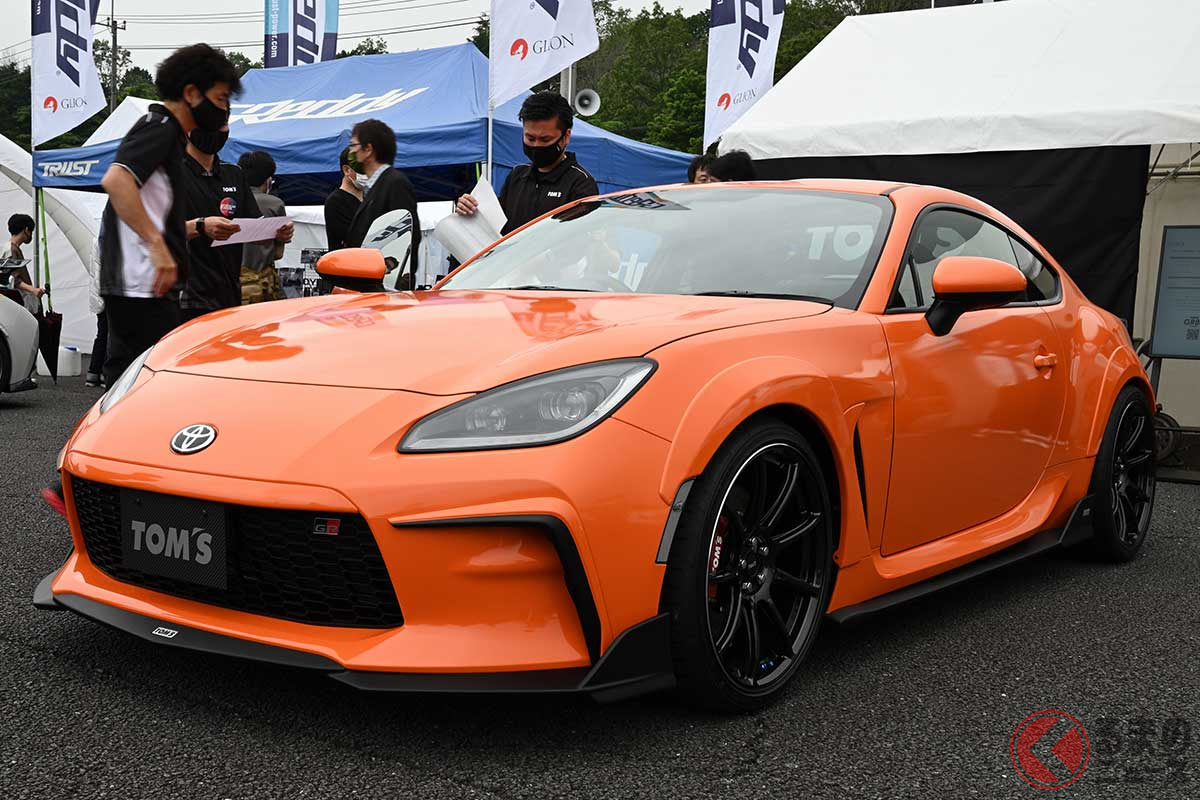 トヨタ新型 Gr86 がオバフェンでワイルド感爆上げ トムスのカスタムがイケてる くるまのニュース 自動車情報サイト 新車 中古車 Carview