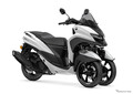 「YZF顔のイケメン」シャープに進化したヤマハ『トリシティ125』2025年モデルが熱い！