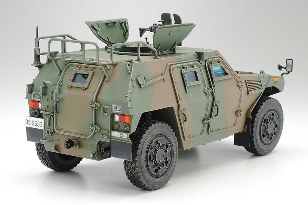 新製品【タミヤ】陸上自衛隊の軽装甲機動車がプラモデルになって登場！