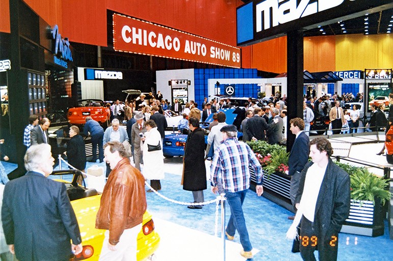 マツダ、ロードスターの誕生30周年記念車をシカゴショーで初披露