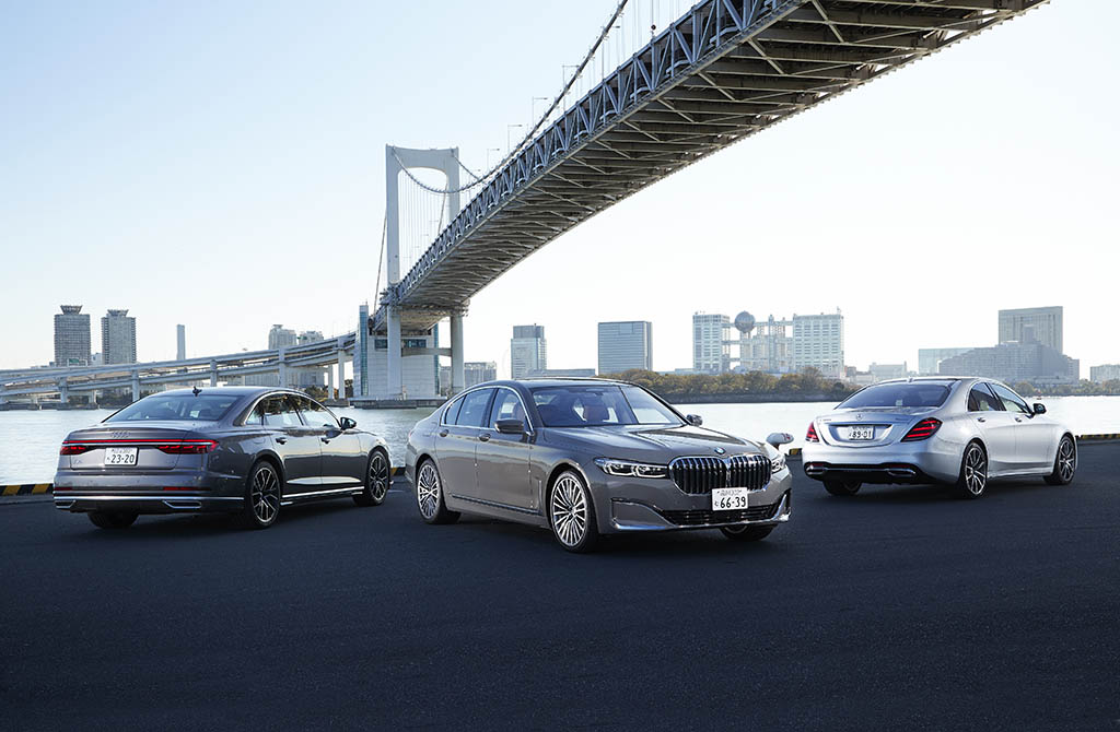 比較試乗 メルセデス ベンツ Sクラス Vs Bmw 7シリーズ Vs アウディa8 極上の移動空間を擁する真のフラッグシップとは Le Volant Carsmeet Web 自動車情報サイト 新車 中古車 Carview