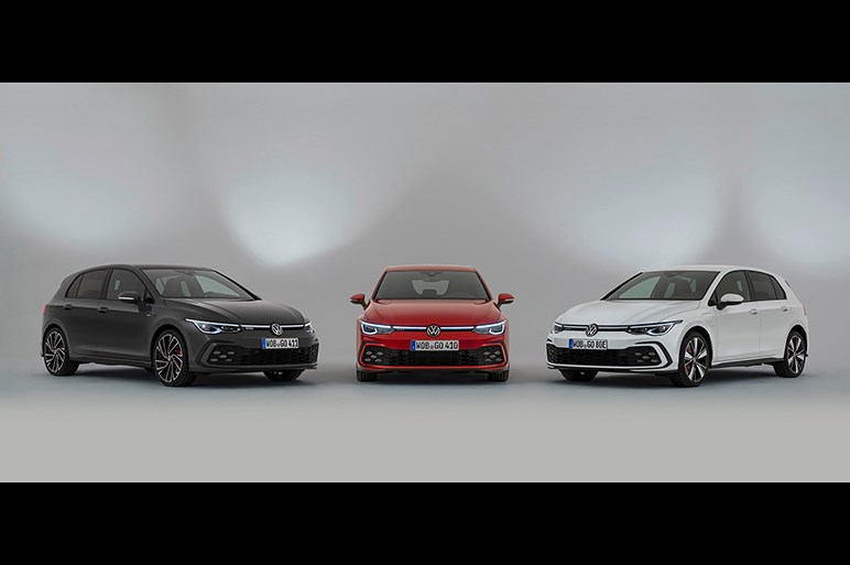 新型ゴルフの高性能モデルGTI、GTD、GTEの画像＆情報公開。ノーマルと大きく差別化されたデザイン