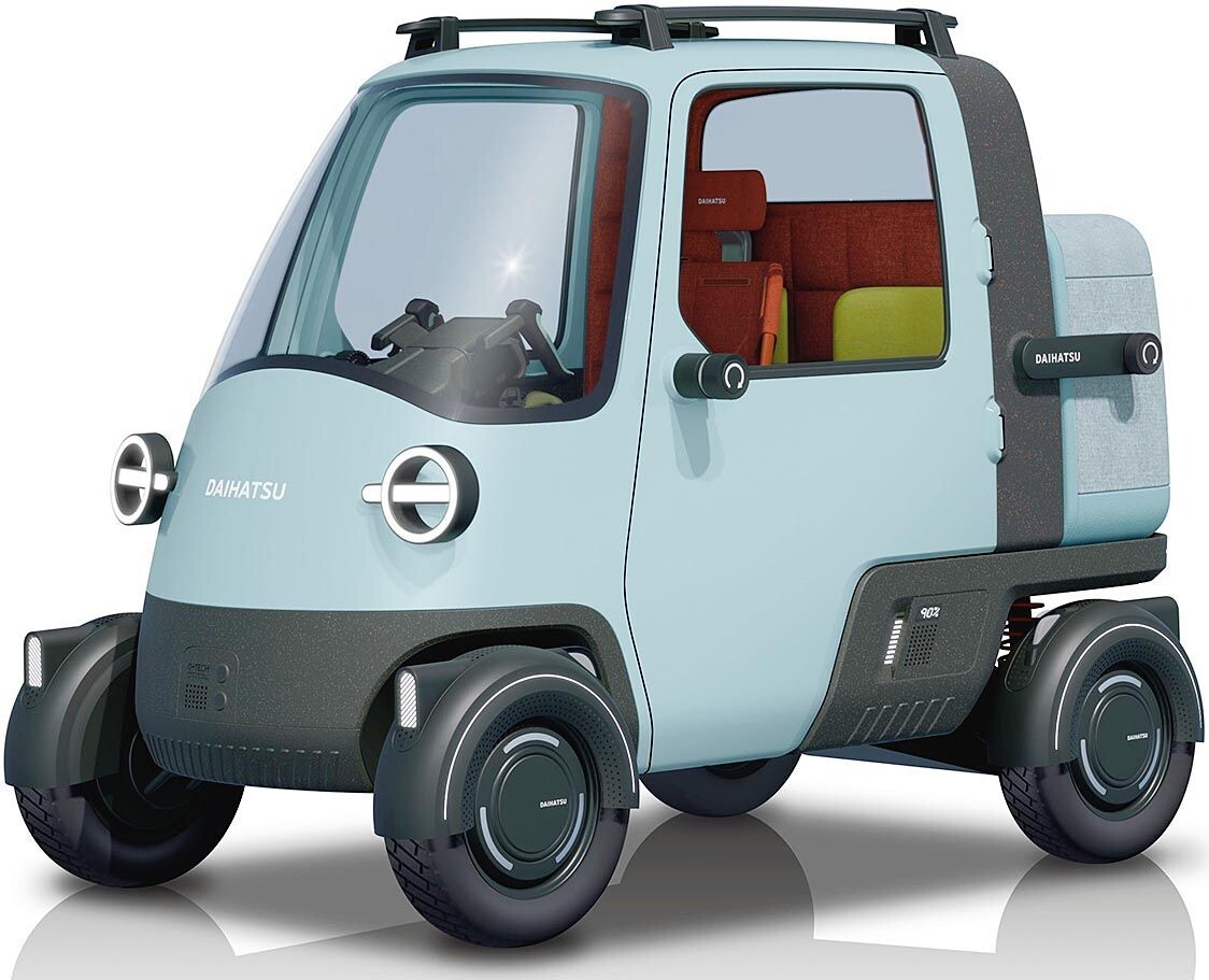 〈JMS2025〉ダイハツ、ミゼット起点の新たなモビリティ「ミゼットX」を披露