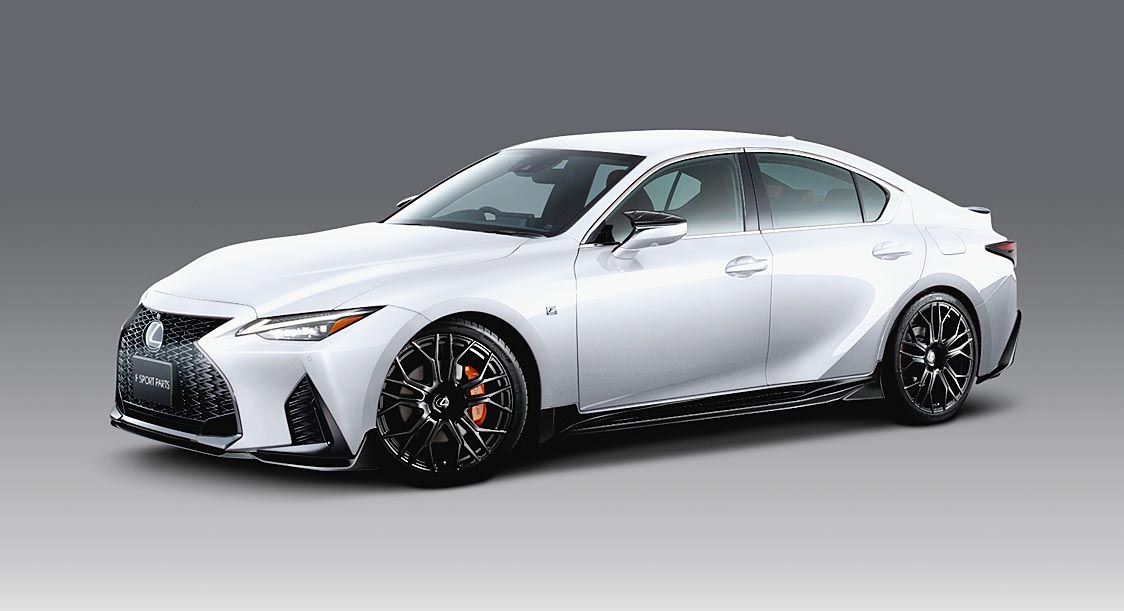 Trdとモデリスタ 新型レクサスis向け Fスポーツパーツ 発売 エアロダイナミクスパッケージなど用意 日刊自動車新聞 自動車情報サイト 新車 中古車 Carview