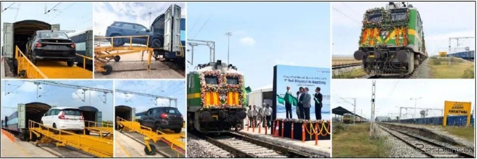 マルチスズキ、カシミール渓谷に鉄道で車両輸送…インド自動車メーカー初