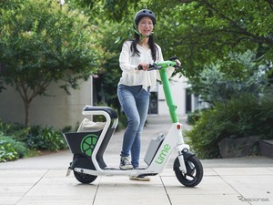 電動モビリティシェア「Lime」、イオン東雲店に国内最大規模のポート開設