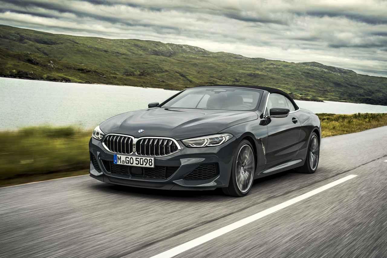 BMW8シリーズカブリオレ発表　0→100km/hは3.9秒を達成する最上級ラグジュアリーオープンモデル