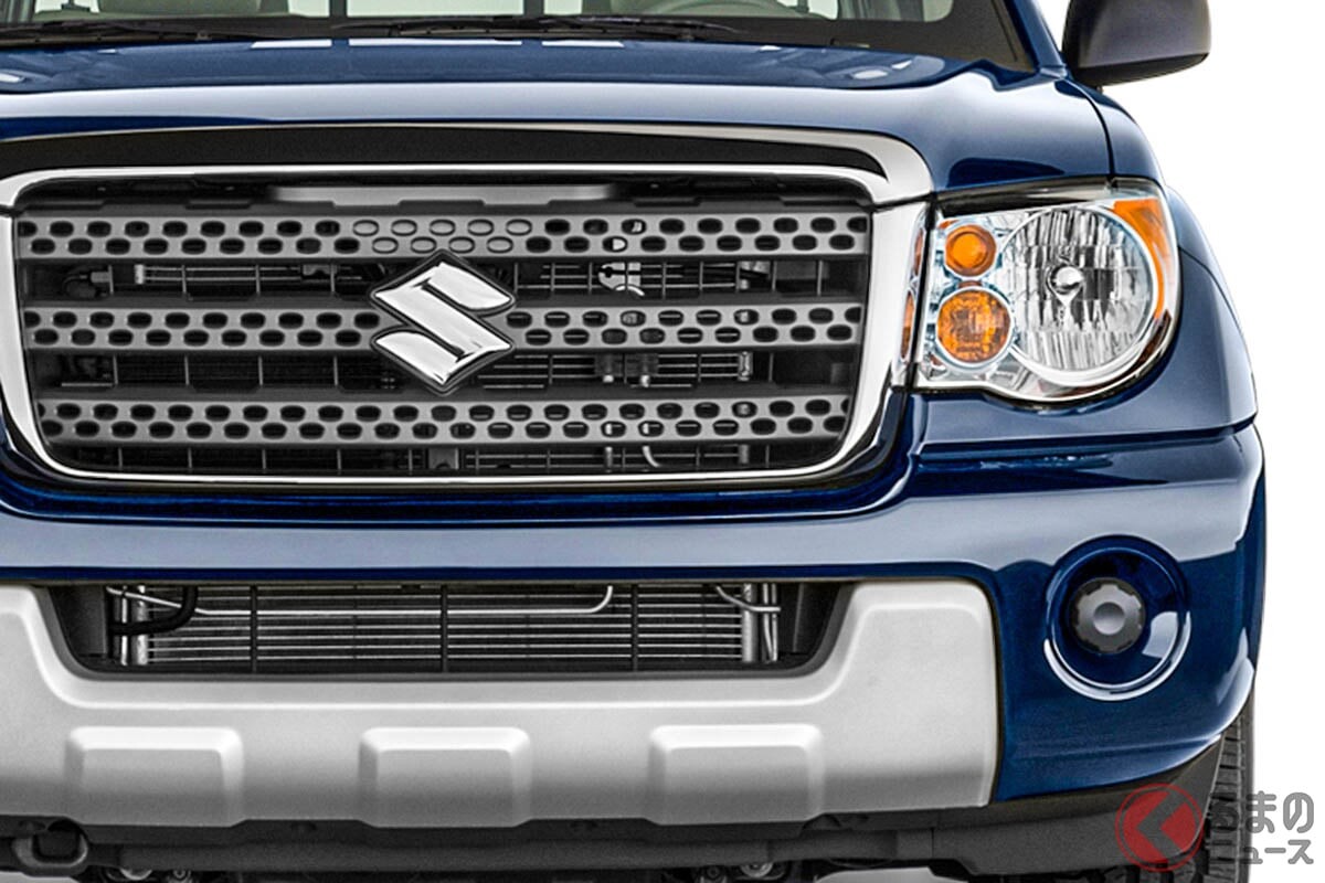 【米国】スズキ車で“全長5.6 m級”！ 250馬力超え「V6」搭載の「ビッグモデル」！ 5人乗れる広々内装＆MT設定もイイ！ まさかの本格モデル「イクエーター」とは