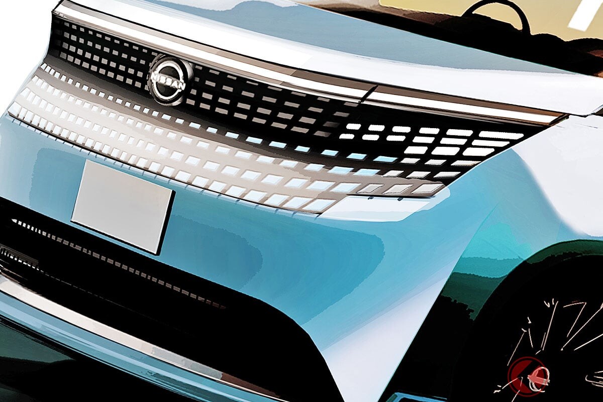 【CG】日産「新型エルグランド」まもなく公開！ “15年ぶり全面刷新”で「ツブツブ顔」に進化!? “次世代ハイブリッド”搭載の「アルファード対抗馬」予想イメージが話題に！