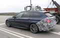 【スクープ】ついにインテリアを激写！ マイナーチェンジした「BMW5シリーズ・ツーリング」はワイドタッチスクリーン搭載へ