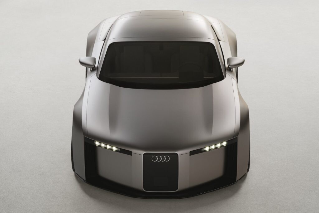 アウディ “新しい顔”が示す未来…電動スポーツカー「コンセプトC」公開