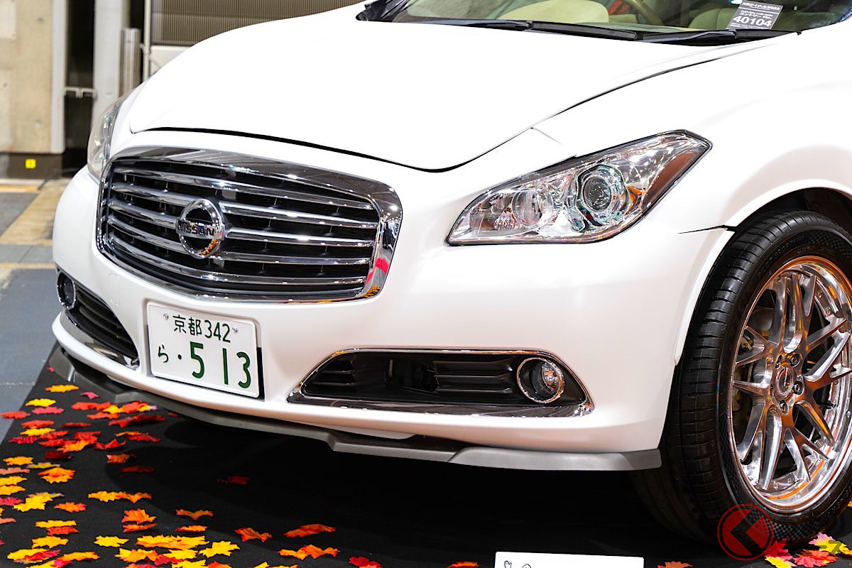 日産 シーマsuv 世界初公開 トヨタ クラウンsuv に対抗 ナンバー取得済の極上カスタムとは くるまのニュース 自動車情報サイト 新車 中古車 Carview