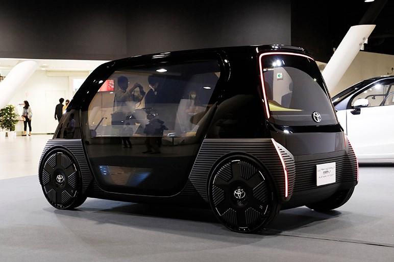 トヨタが来年冬に発売する 2人乗りお買い物ev は高齢化社会を見据えた新規格車だった Carview 自動車情報サイト 新車 中古車 Carview
