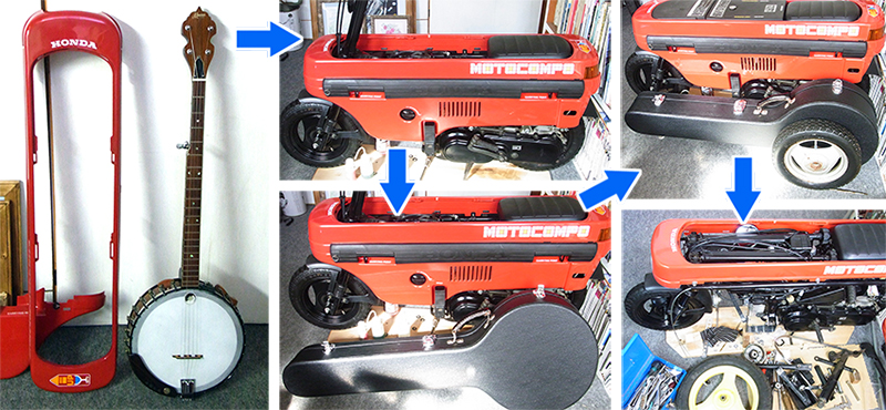 モトコンポ カブコンポ 110CC JA07 インジェクション