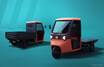 フィアット初の3輪EV『TRIS』発表、ラストマイル配送向けに開発