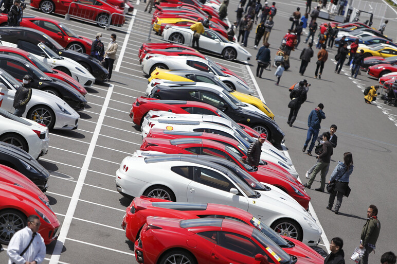 小林可夢偉も登場、フェラーリの一大イベント