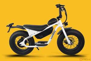 免許不要で乗れる特定原付 WO「wonkey（ウォンキー）」に大容量バッテリー搭載モデルと新色登場