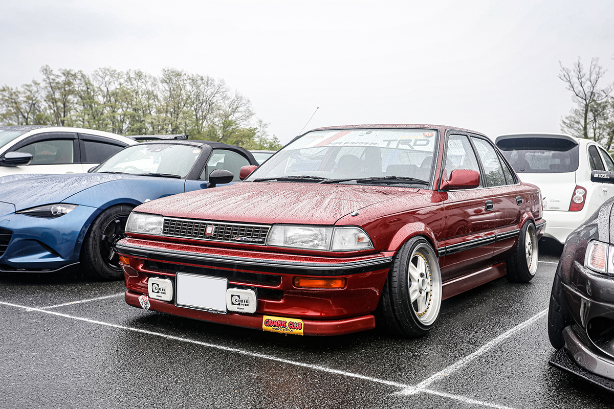 親から子へとカローラのバトン 生まれる前から家にあったae92オーナーの心意気 22 Rays Fan Meeting Auto Messe Web 自動車情報サイト 新車 中古車 Carview