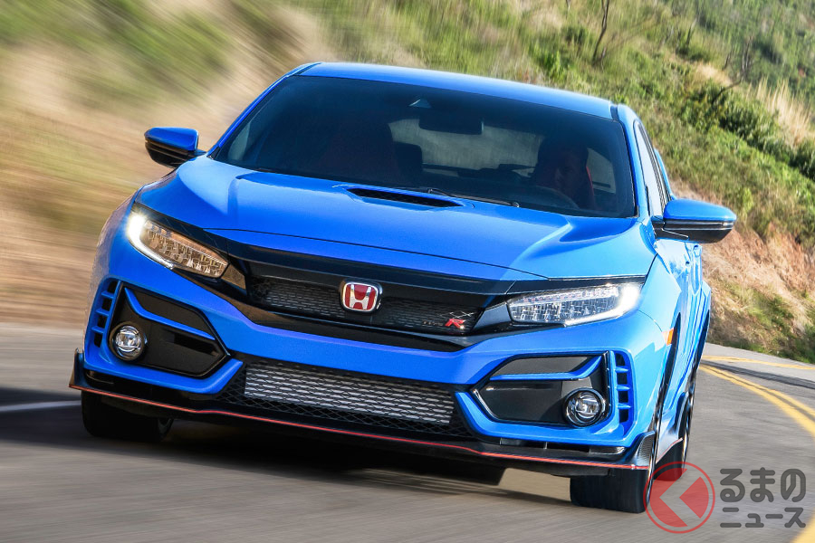 ホンダ新型 シビックタイプr に新色ブルー登場 走行性能が向上し年夏発売 くるまのニュース 自動車情報サイト 新車 中古車 Carview