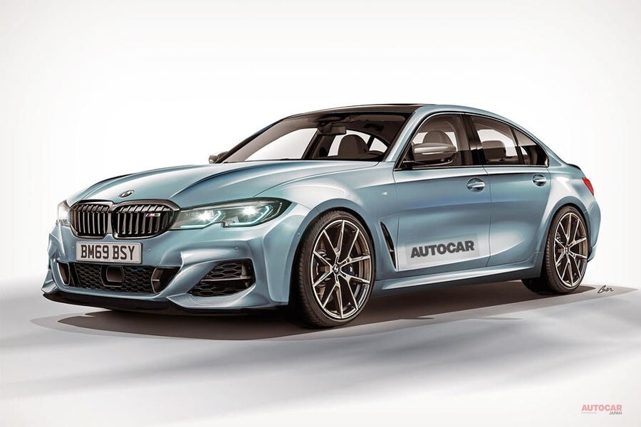 新型BMW M3　2020年モデル　軽量化し470ps超に