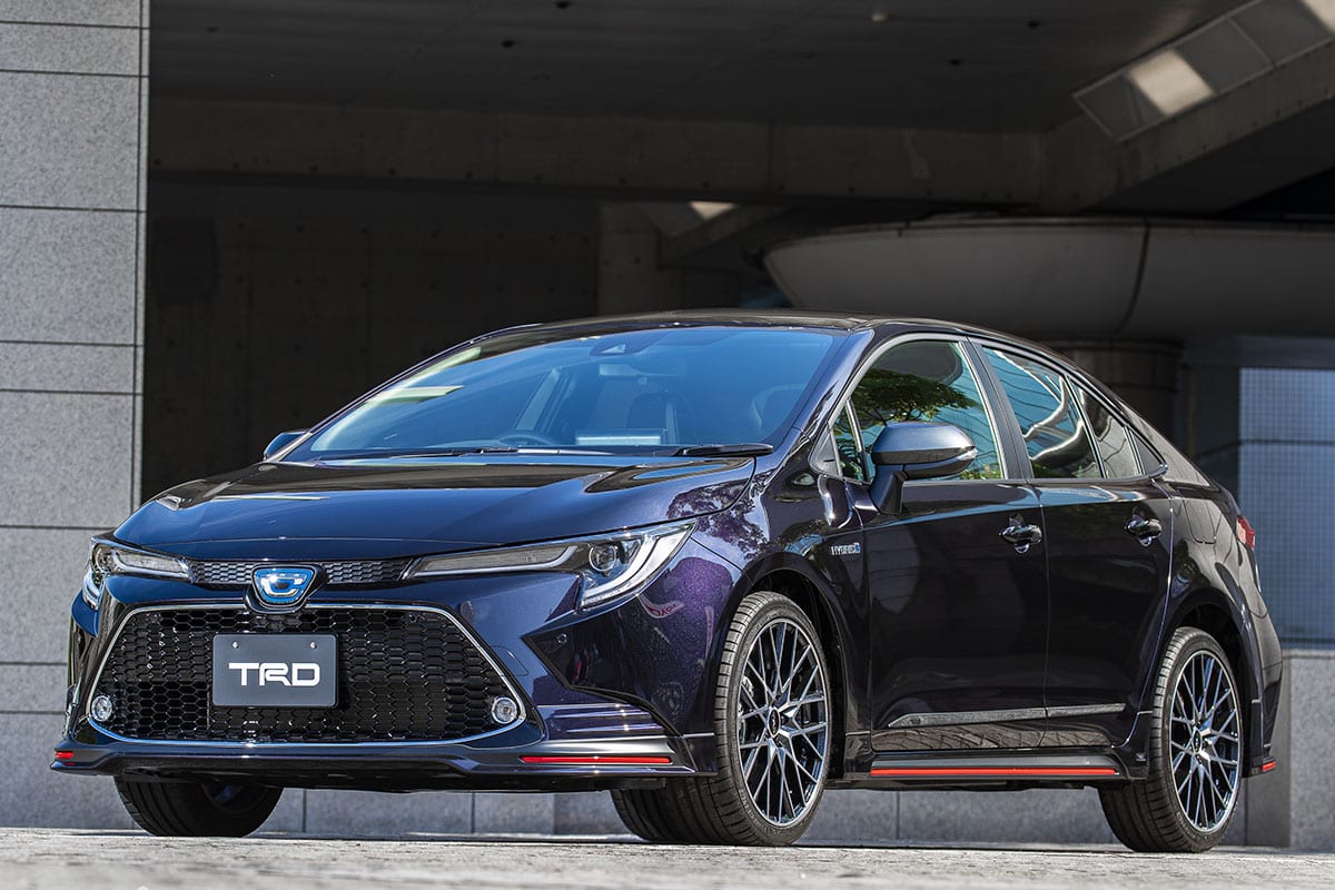 往年のgtグレードを彷彿とさせる 新型カローラを軽快なスポーツセダンに仕立てるボディキット カローラ カスタム スタイルワゴン ドレスアップナビ 自動車情報サイト 新車 中古車 Carview