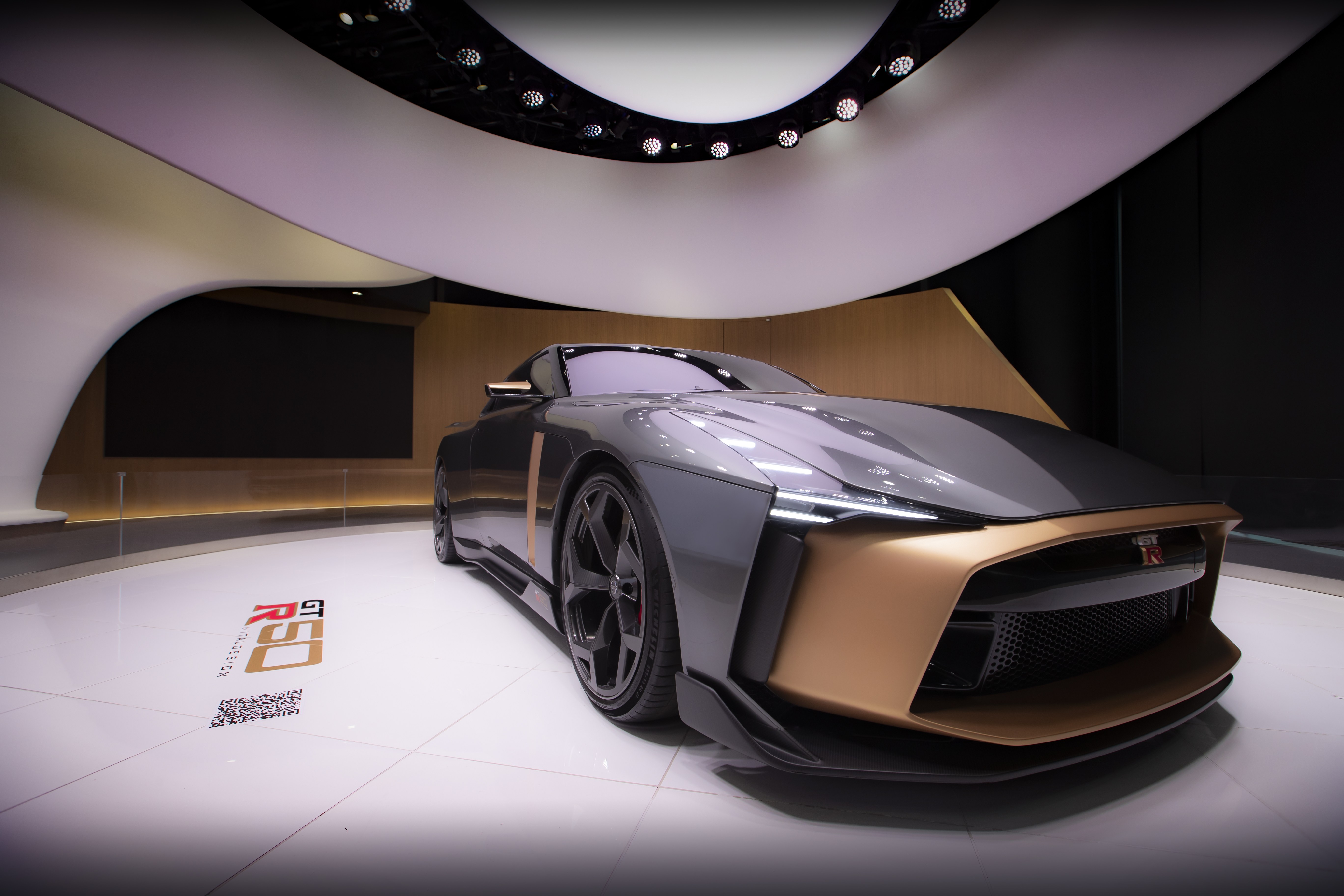 ガンダム 1億円超のGT-Rに迫る！ Nissan GT-R50 by イタルデザインとは