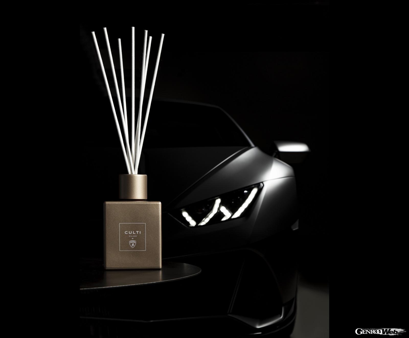 ランボルギーニが香る ルームフレグランス誕生 世界の一流を魅了するクルティと共同製作 Genroq Web 自動車情報サイト 新車 中古車 Carview