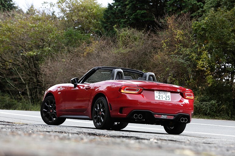 アバルト124スパイダー試乗。市街地・高速・山道で見えた“違い”