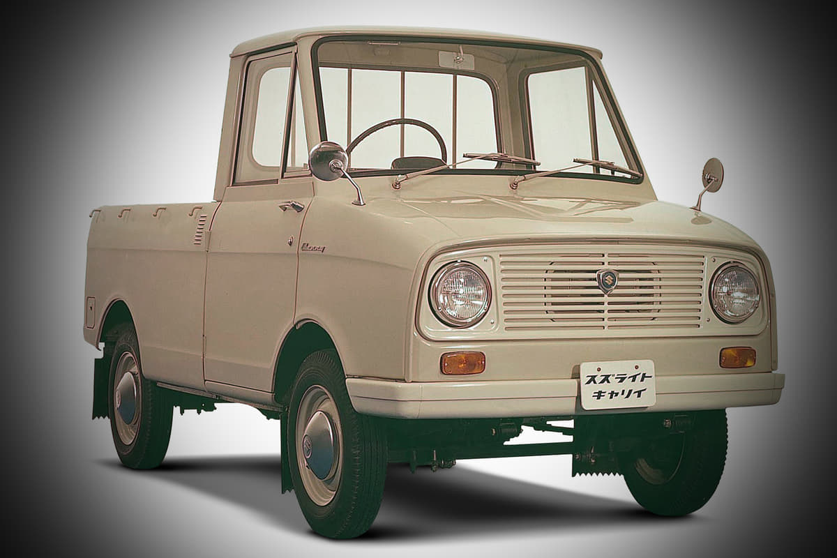 軽トラ一筋59年 11代も続くスズキ キャリイの胸熱すぎる全モデルを公開 Auto Messe Web 自動車情報サイト 新車 中古車 Carview