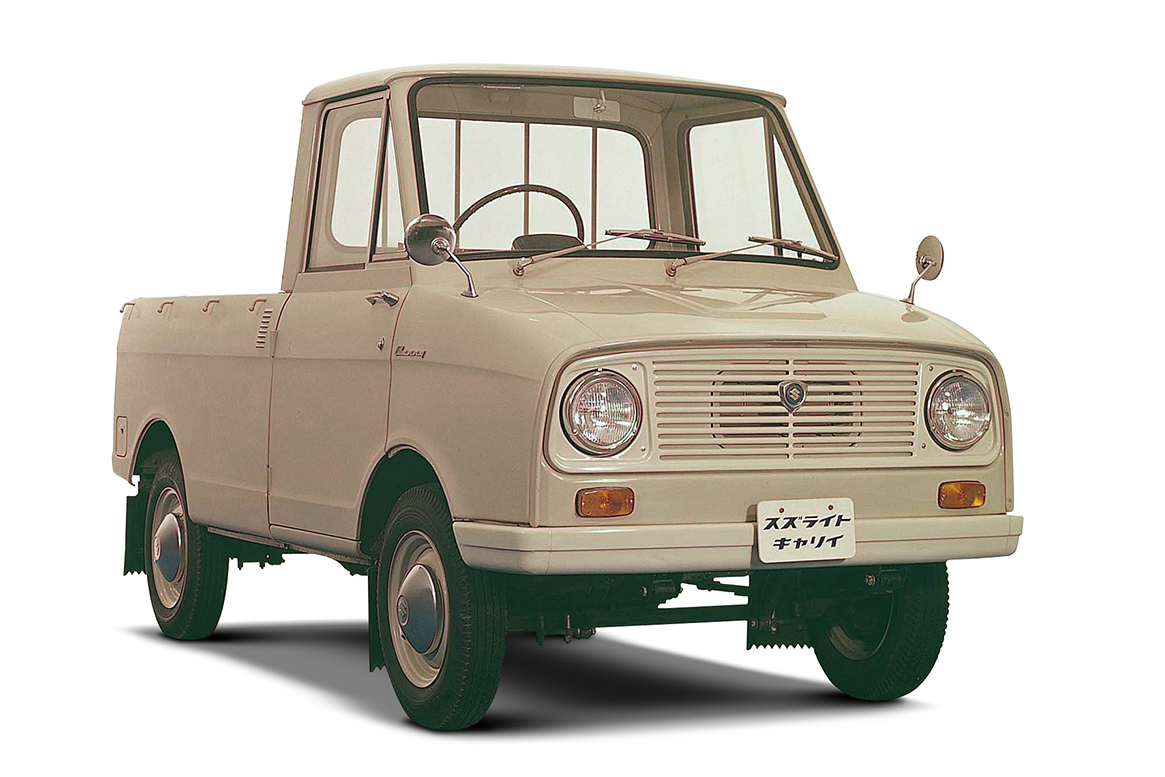 軽トラ一筋59年 11代も続くスズキ キャリイの胸熱すぎる全モデルを公開 Auto Messe Web 自動車情報サイト 新車 中古車 Carview