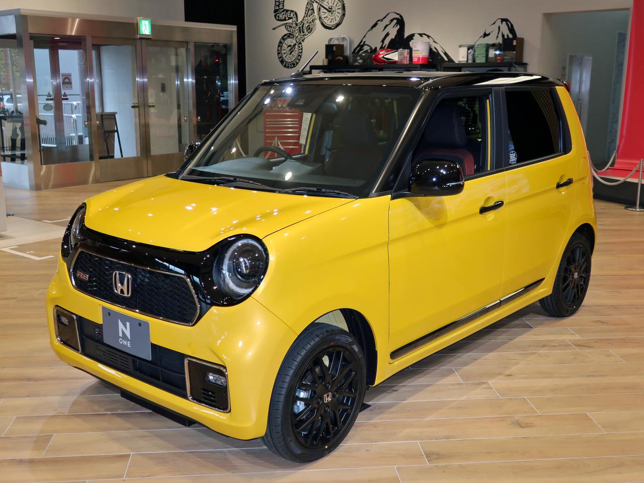 ニューモデル写真蔵 新型ホンダn Oneはスタイルはそのままにプラットフォームやパワートレーンを一新 Webモーターマガジン 自動車情報サイト 新車 中古車 Carview