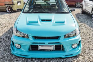約25年所有するトヨタ「スターレット」は220馬力の過激ユニットを搭載する進化系ボイーズレーサー