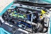 約25年所有するトヨタ「スターレット」は220馬力の過激ユニットを搭載する進化系ボイーズレーサー